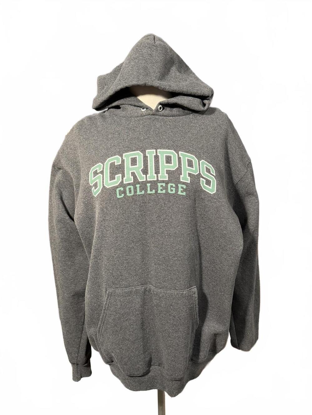 Scripps College Gray Hoodie Sweatshirt XXL Women’s